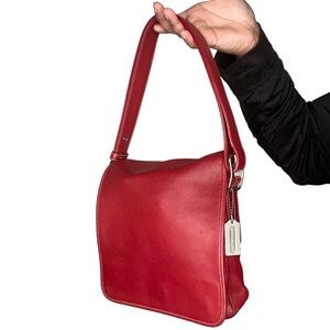 Super rare Vintage red coach bag